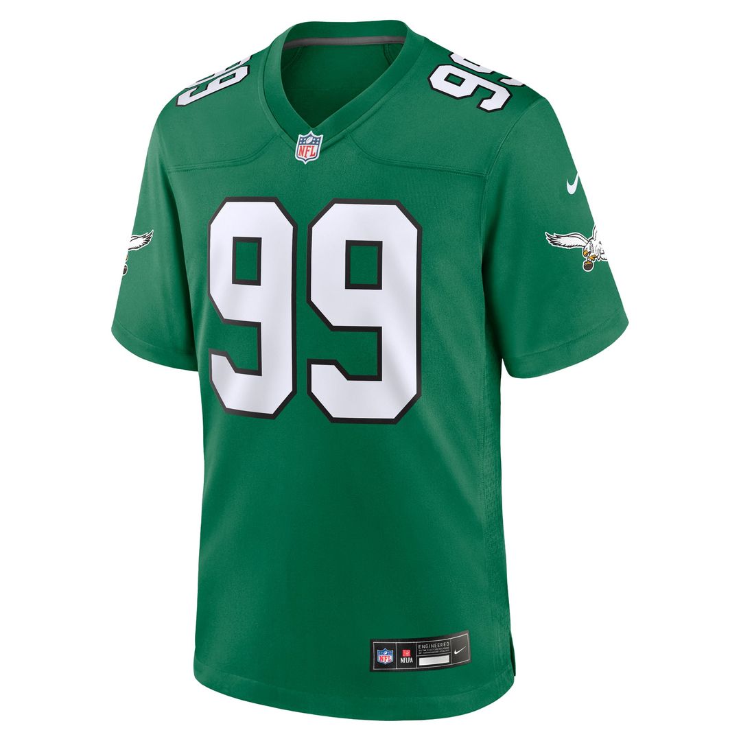Philadelphia Eagles Jerome Brown Nike Kelly Green Retired Player Alternate Game Jersey product image 2, provided for visual