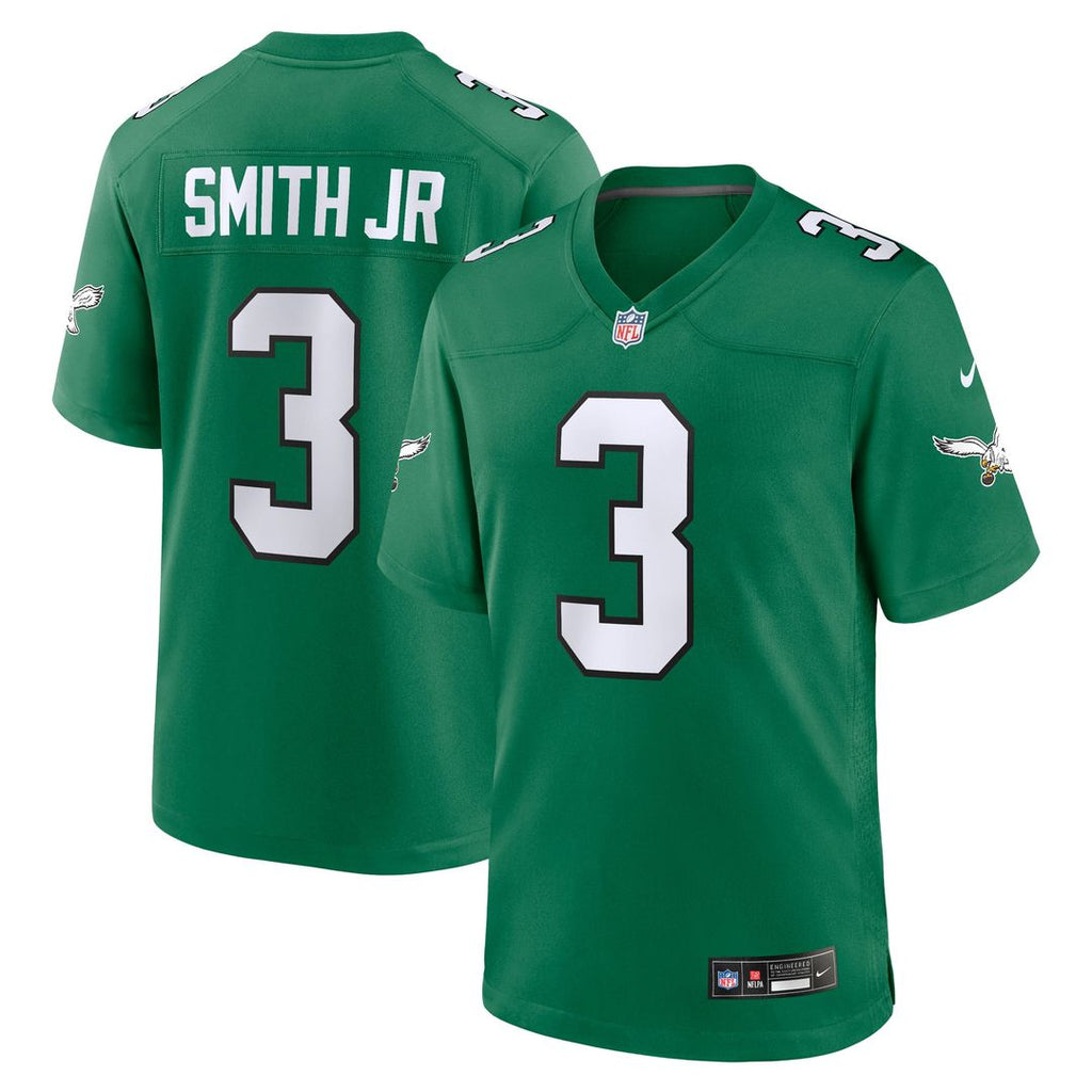 Philadelphia Eagles Nolan Smith Nike Kelly Green Alternate Game Jersey product image 1, provided for visual reference and