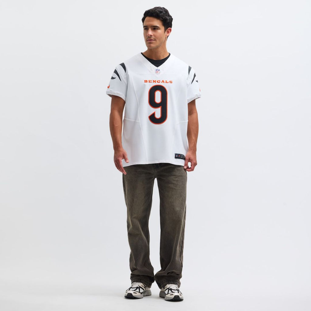Cincinnati Bengals Joe Burrow Nike White Vapor F.U.S.E. Elite Jersey product image 6, provided for visual reference and