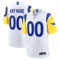 Los Angeles Rams Nike White Custom Game Jersey product image 1, provided for visual reference and product detail review