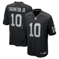 Las Vegas Raiders Dont'e Thornton Jr. Nike Black Team Game Jersey product image 1, provided for visual reference and product