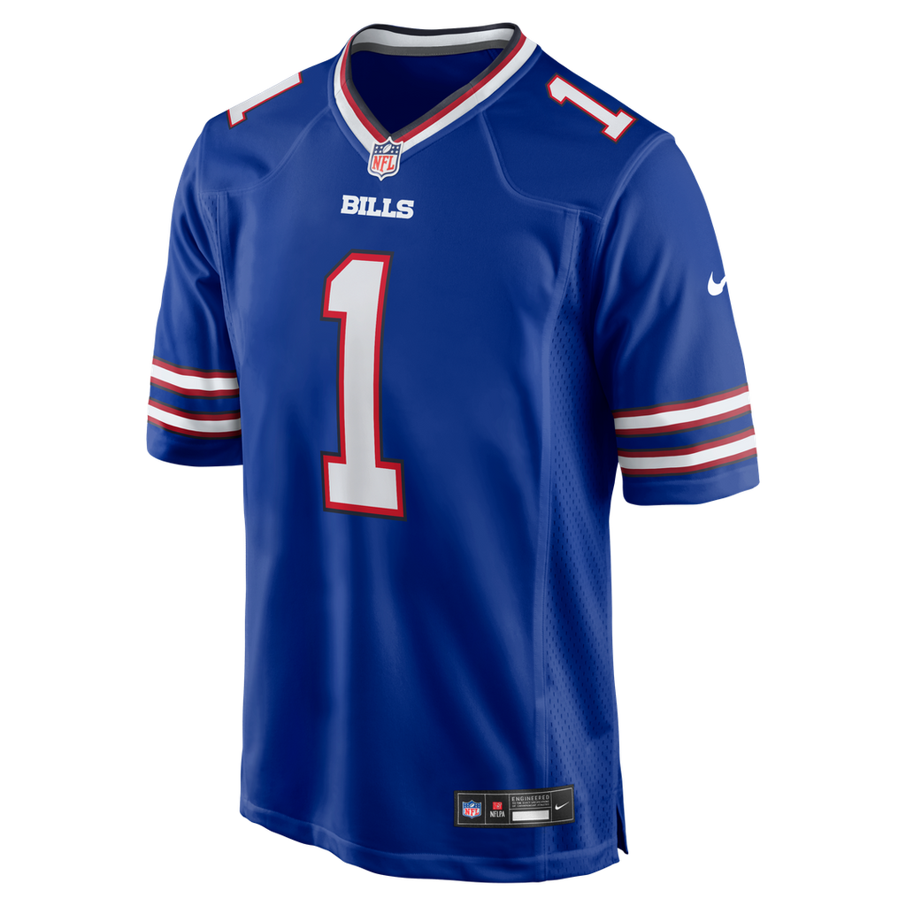 Buffalo Bills Mecole Hardman Nike Royal Team Game Jersey product image 2, provided for visual reference and product detail