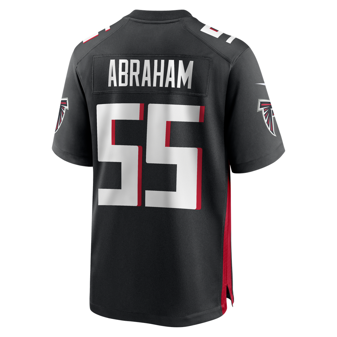 Atlanta Falcons John Abraham Nike Black Game Retired Player Jersey product image 3, provided for visual reference and