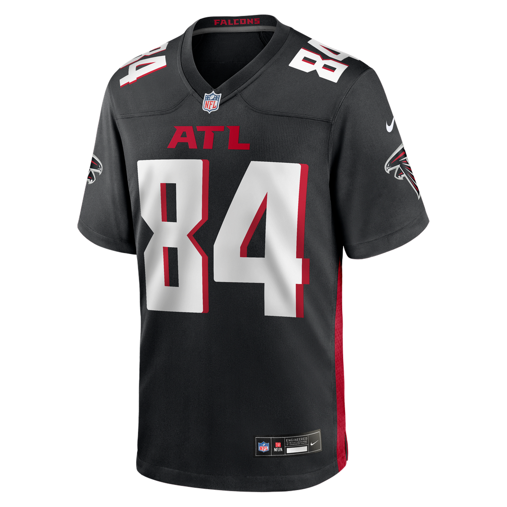 Atlanta Falcons Alfred Jenkins Nike Black Game Retired Player Jersey product image 2, provided for visual reference and