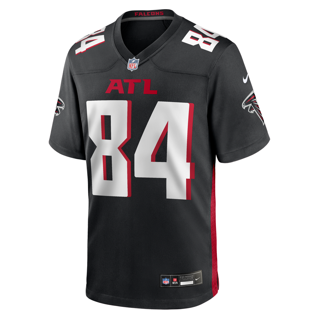 Atlanta Falcons Alfred Jenkins Nike Black Game Retired Player Jersey product image 2, provided for visual reference and