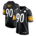 Pittsburgh Steelers T.J. Watt Nike Black Game Jersey product image 1, provided for visual reference and product detail review