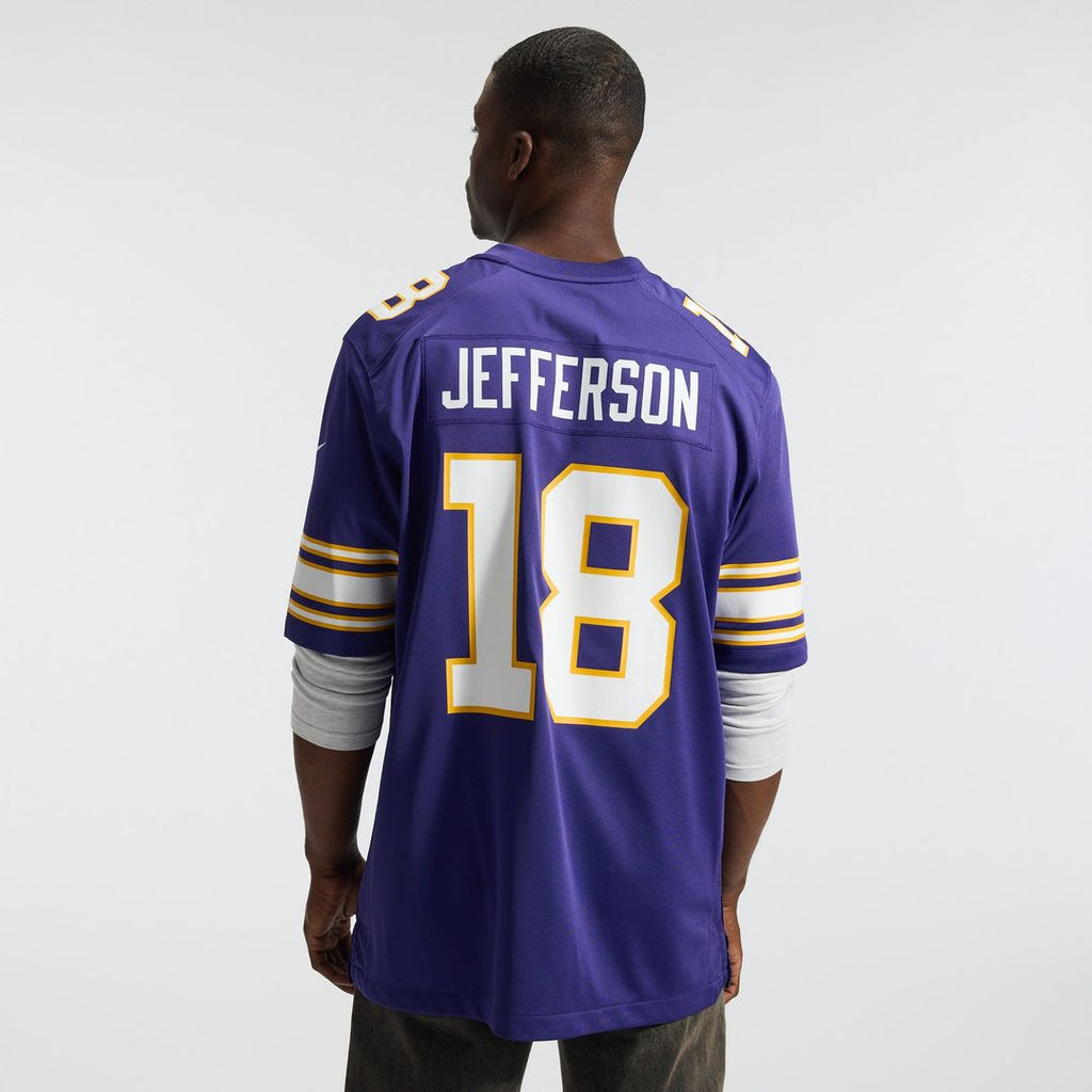 Minnesota Vikings Justin Jefferson Nike Purple Classic Player Game Jersey product image 19, provided for visual reference