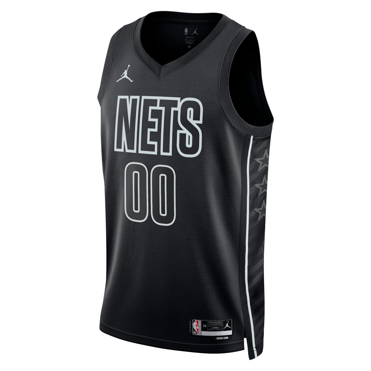 Brooklyn Nets Jordan Statement Swingman Jersey - Custom - Unisex product image 2, provided for visual reference and product