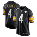 Pittsburgh Steelers DK Metcalf Nike Black Game Player Jersey product image 1, provided for visual reference and product