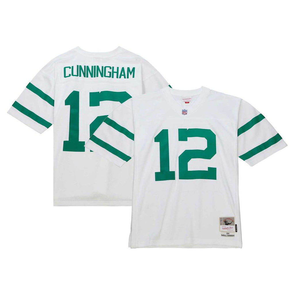 Philadelphia Eagles Randall Cunningham Mitchell & Ness White Legacy Replica Jersey product image 1, provided for visual