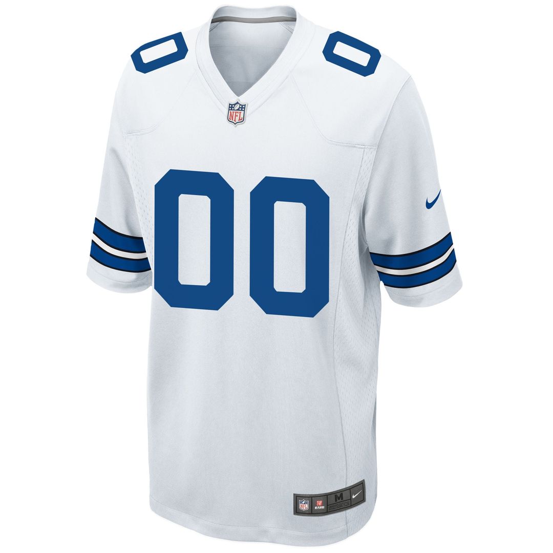 Dallas Cowboys Nike Navy Custom Game Jersey product image 18, provided for visual reference and product detail review