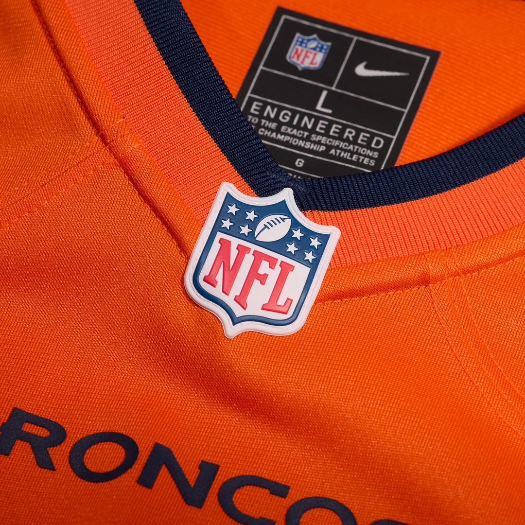 Denver Broncos Marques Cox Nike Orange Team Game Jersey product image 4, provided for visual reference and product detail