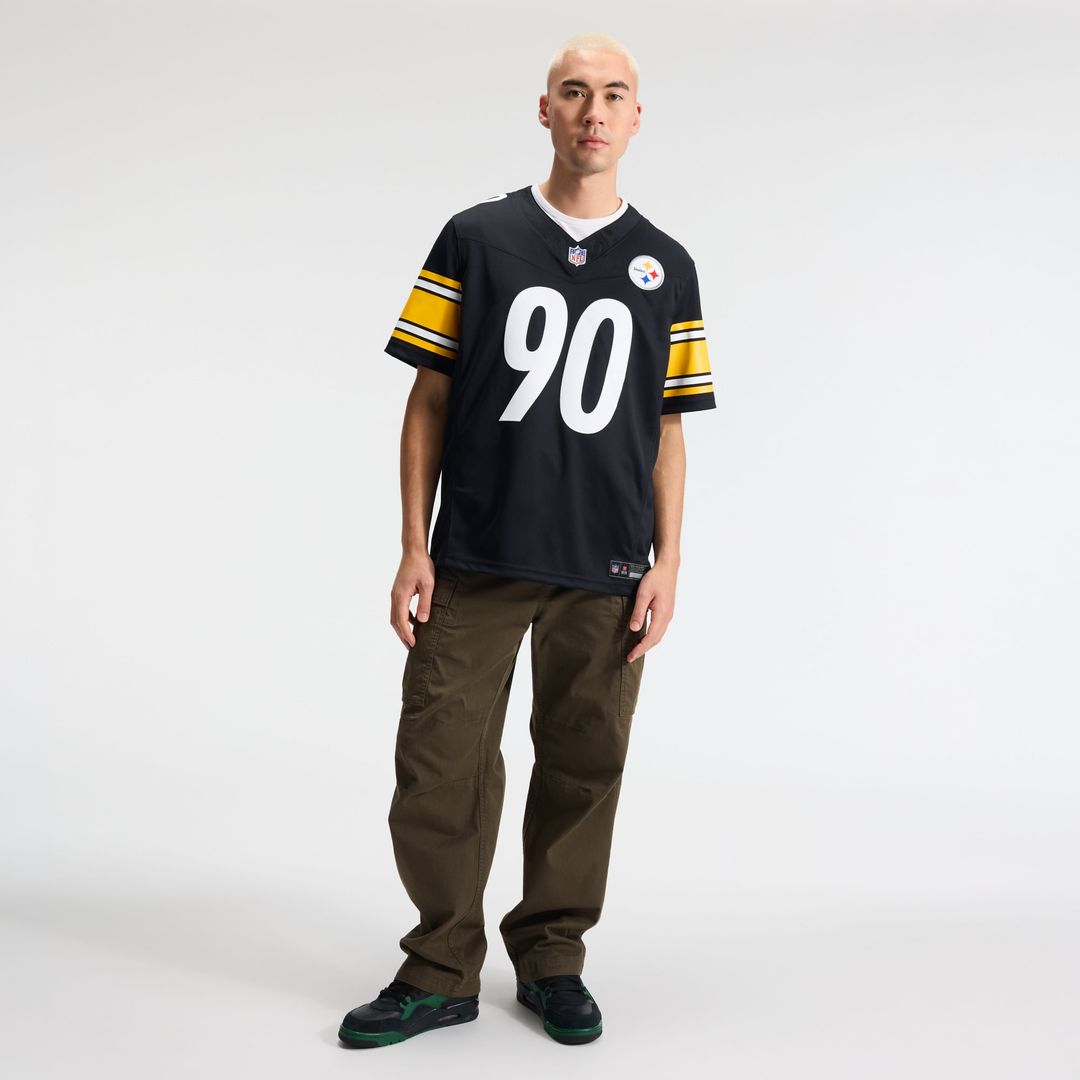 Pittsburgh Steelers T.J. Watt Nike Gold Alternate Vapor F.U.S.E. Stitched Limited Jersey product image 10, provided for