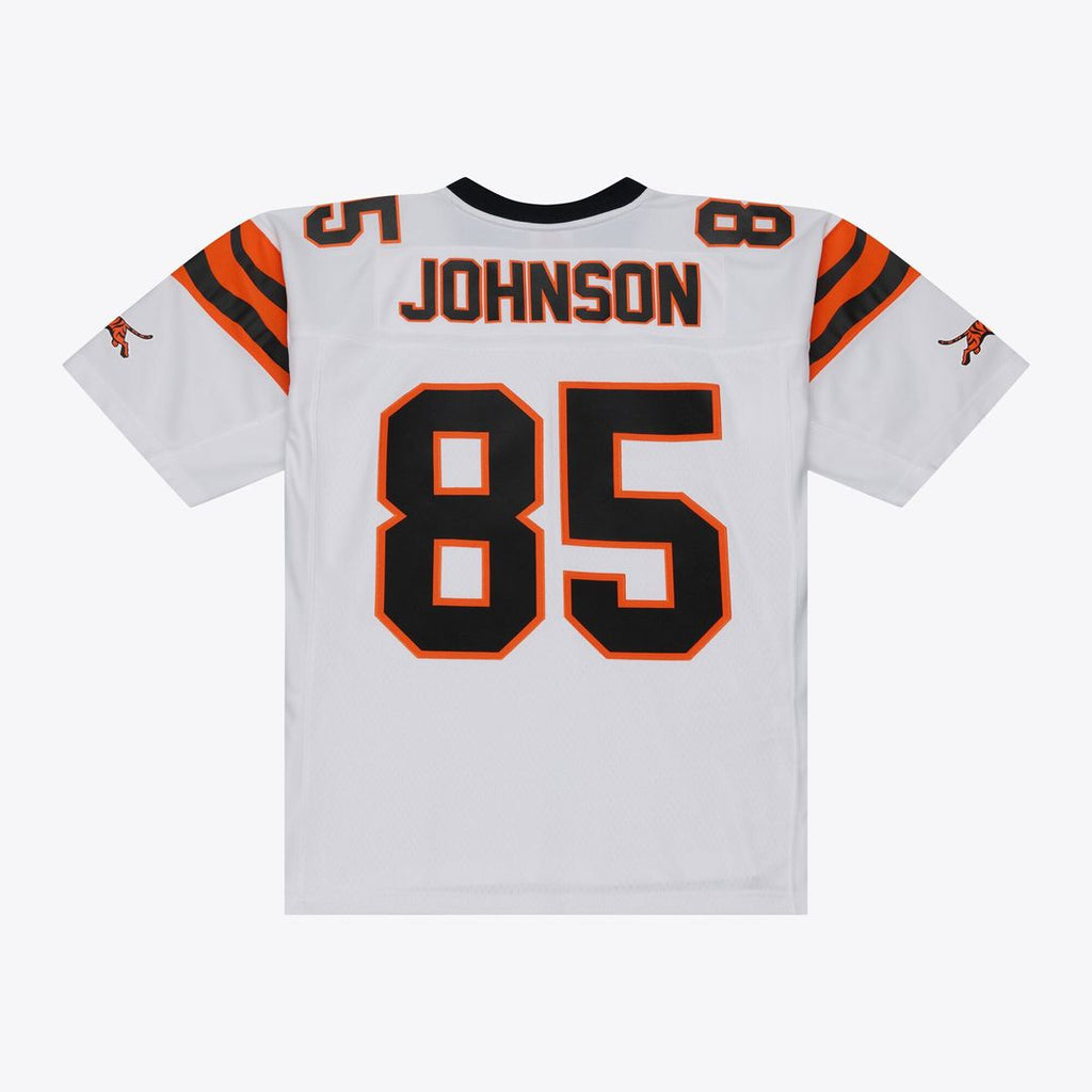 Cincinnati Bengals Chad Johnson Mitchell & Ness White 2001 Legacy Replica Player Jersey product image 2, provided for visual