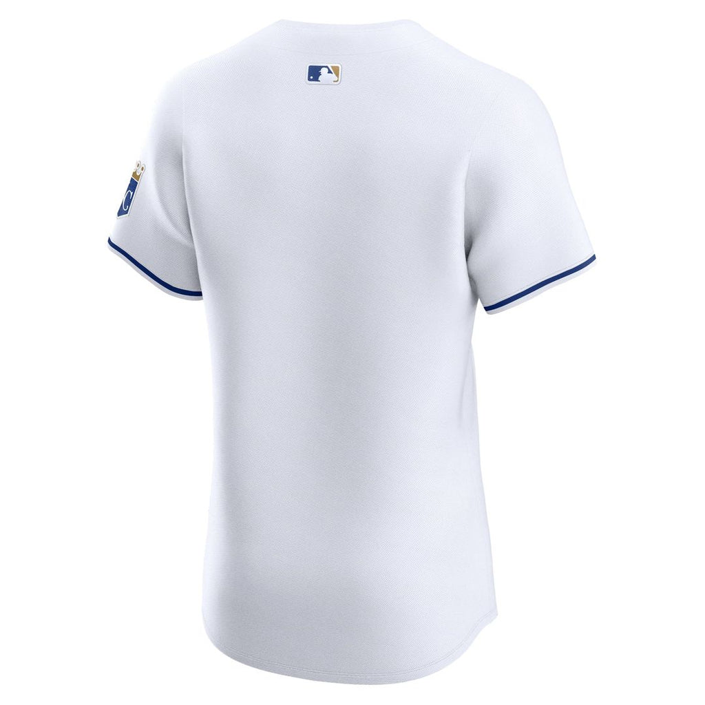 Kansas City Royals Nike Gray Road Vapor Premier Elite Patch Jersey product image 9, provided for visual reference and