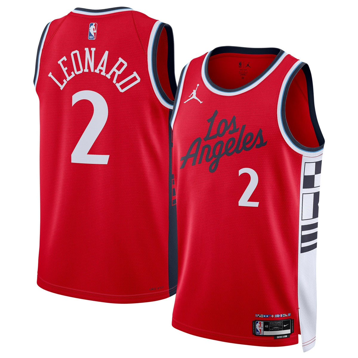 Los Angeles Clippers Jordan Brand Statement Edition Swingman Jersey - Kawhi Leonard - Unisex product image 1, provided for