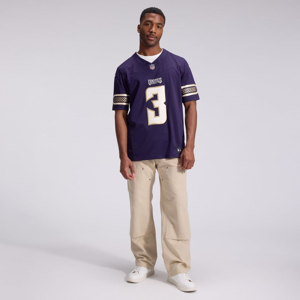 Minnesota Vikings Jordan Addison Nike Purple 2026 Rivalries Collection Stitched Limited Jersey product image 4, provided for