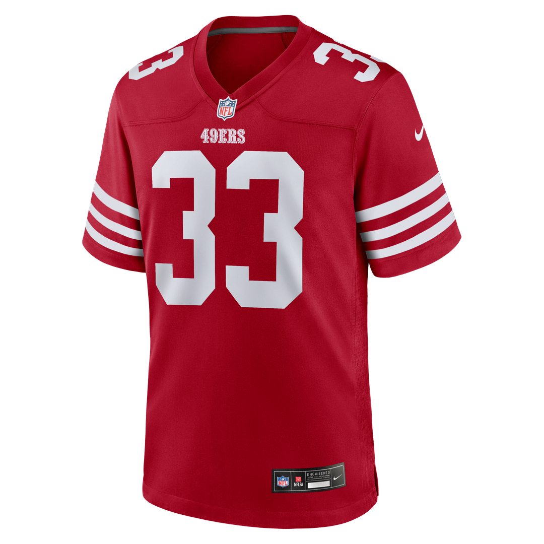 San Francisco 49ers Roger Craig Nike Scarlet Team Retired Game Jersey product image 4, provided for visual reference and
