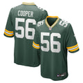 Green Bay Packers Edgerrin Cooper Nike Green Game Jersey product image 1, provided for visual reference and product detail