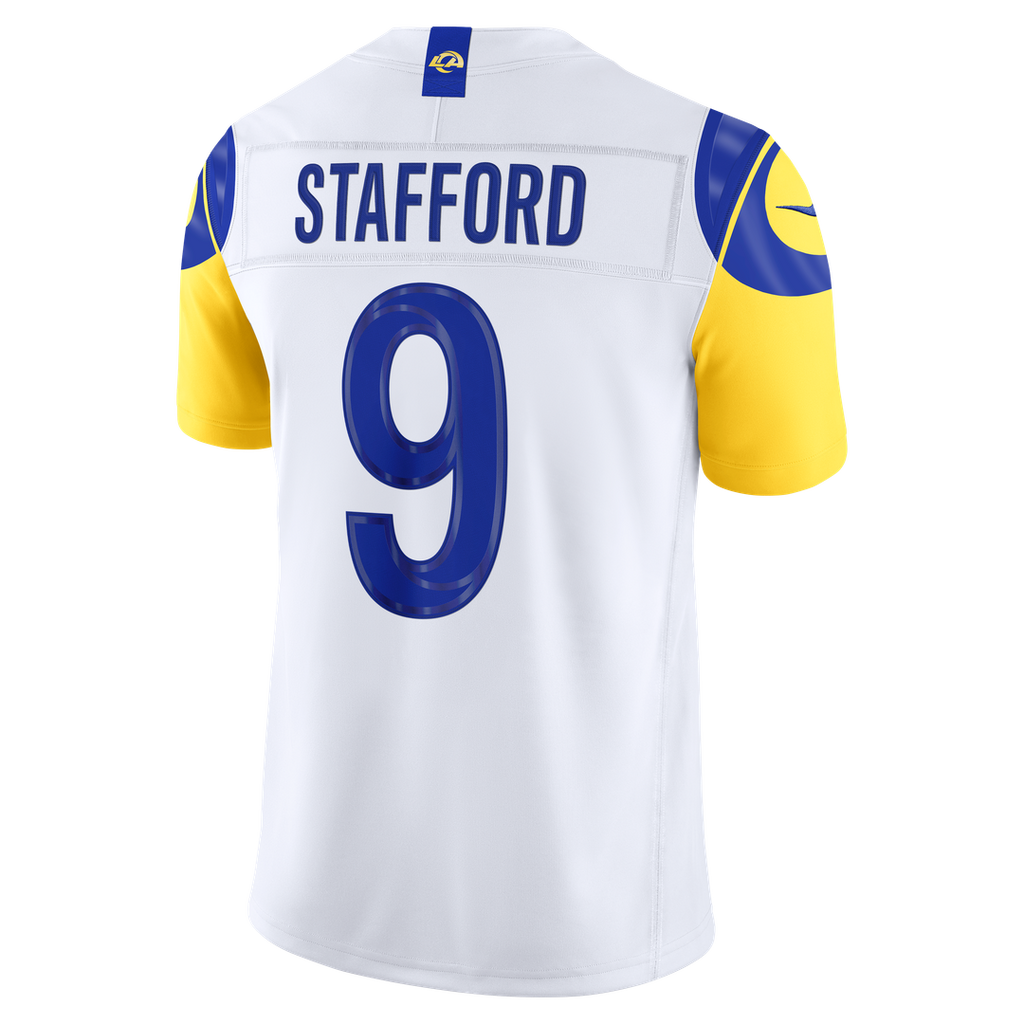 Los Angeles Rams Matthew Stafford Nike White Vapor F.U.S.E. Stitched Limited Jersey product image 3, provided for visual