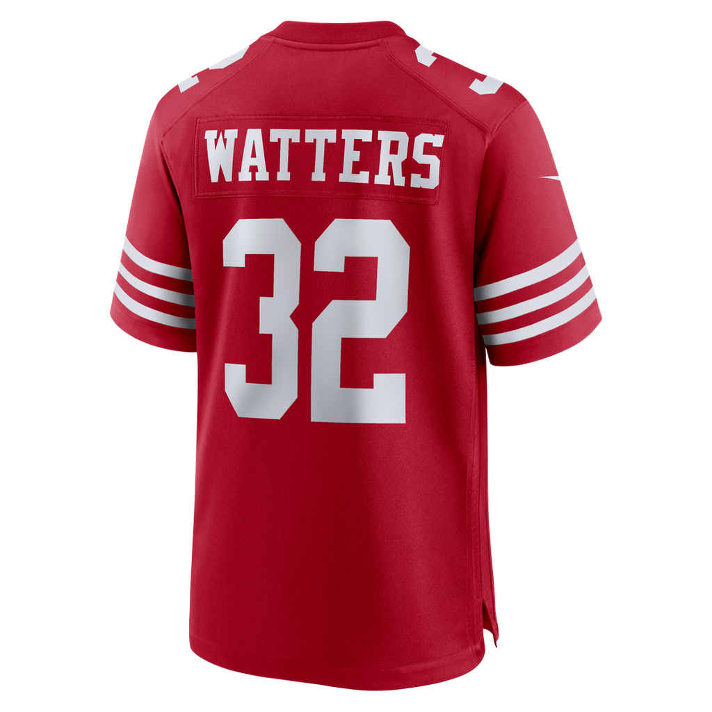 San Francisco 49ers Ricky Watters Nike Scarlet Retired Player Game Jersey product image 3, provided for visual reference and