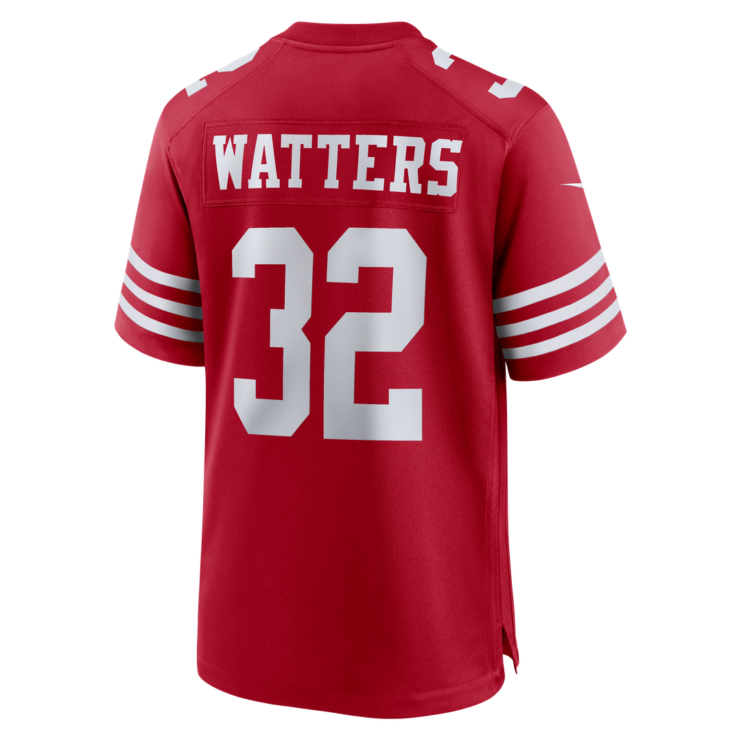 San Francisco 49ers Ricky Watters Nike Scarlet Retired Player Game Jersey product image 3, provided for visual reference and