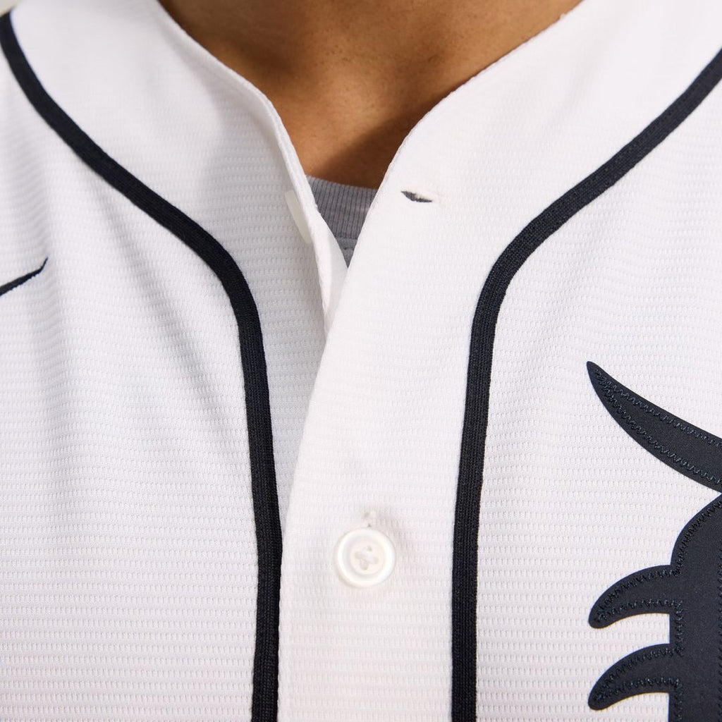 Detroit Tigers Nike White Home Replica Jersey product image 11, provided for visual reference and product detail review