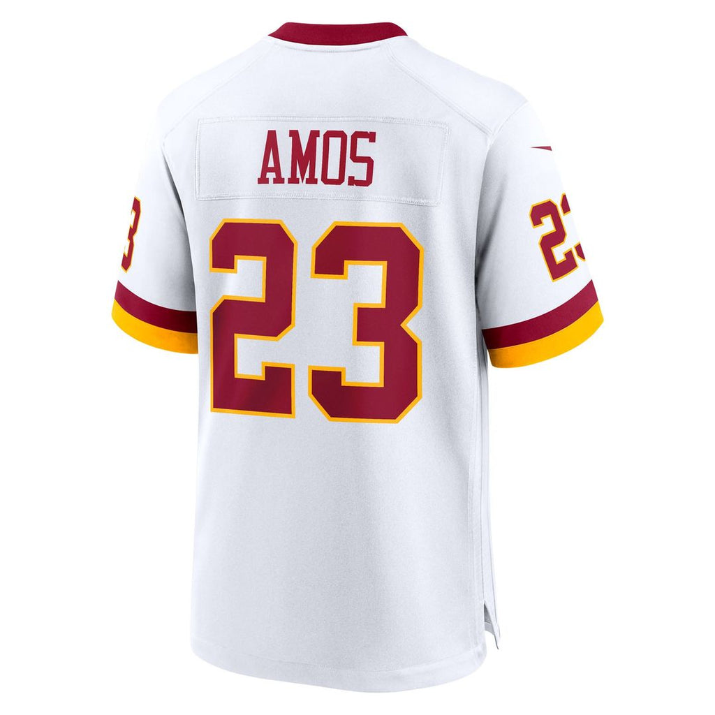 Washington Commanders Trey Amos Nike White Game Super Bowl Era Jersey product image 3, provided for visual reference and