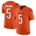 Cincinnati Bengals T-Shirt Higgins Nike Orange Vapor F.U.S.E. Limited Jersey product image 1, provided for visual reference