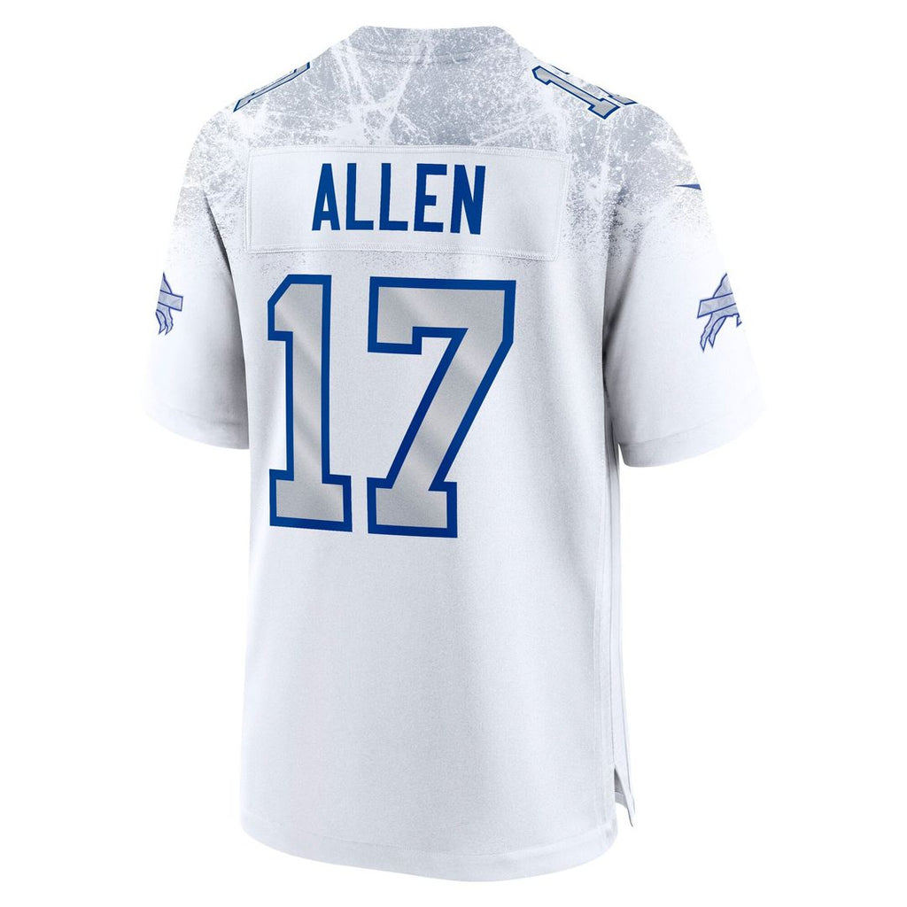 Buffalo Bills Josh Allen Nike White Rivalries Collection Game Jersey product image 2, provided for visual reference and