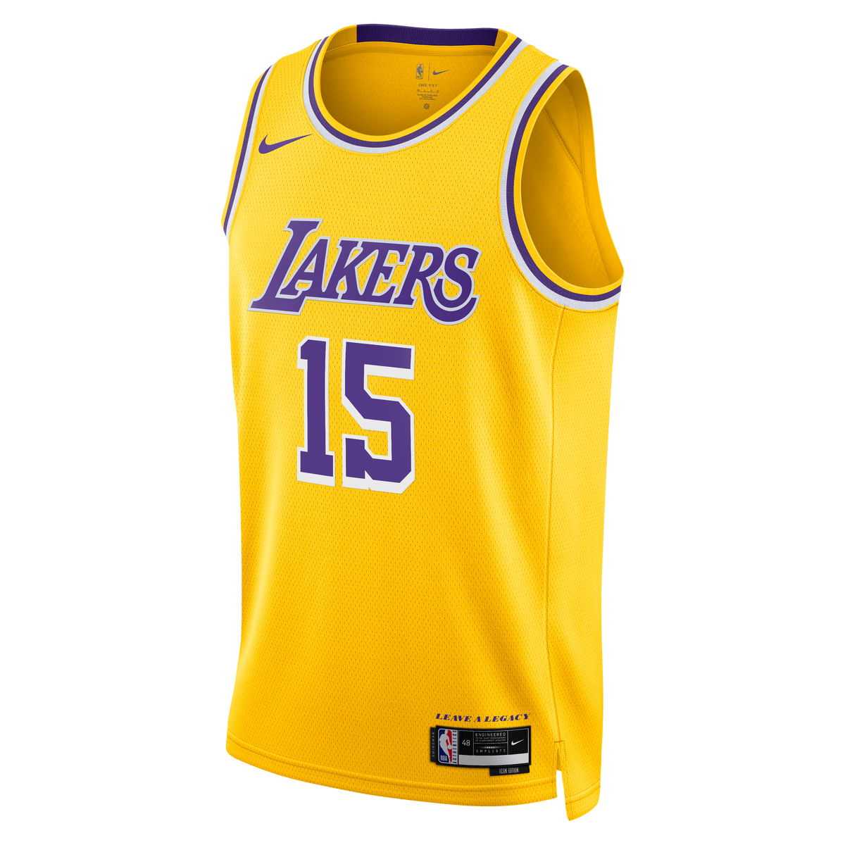 Los Angeles Lakers Nike Icon Edition Swingman Jersey - Gold - Austin Reaves - Unisex product image 3, provided for visual