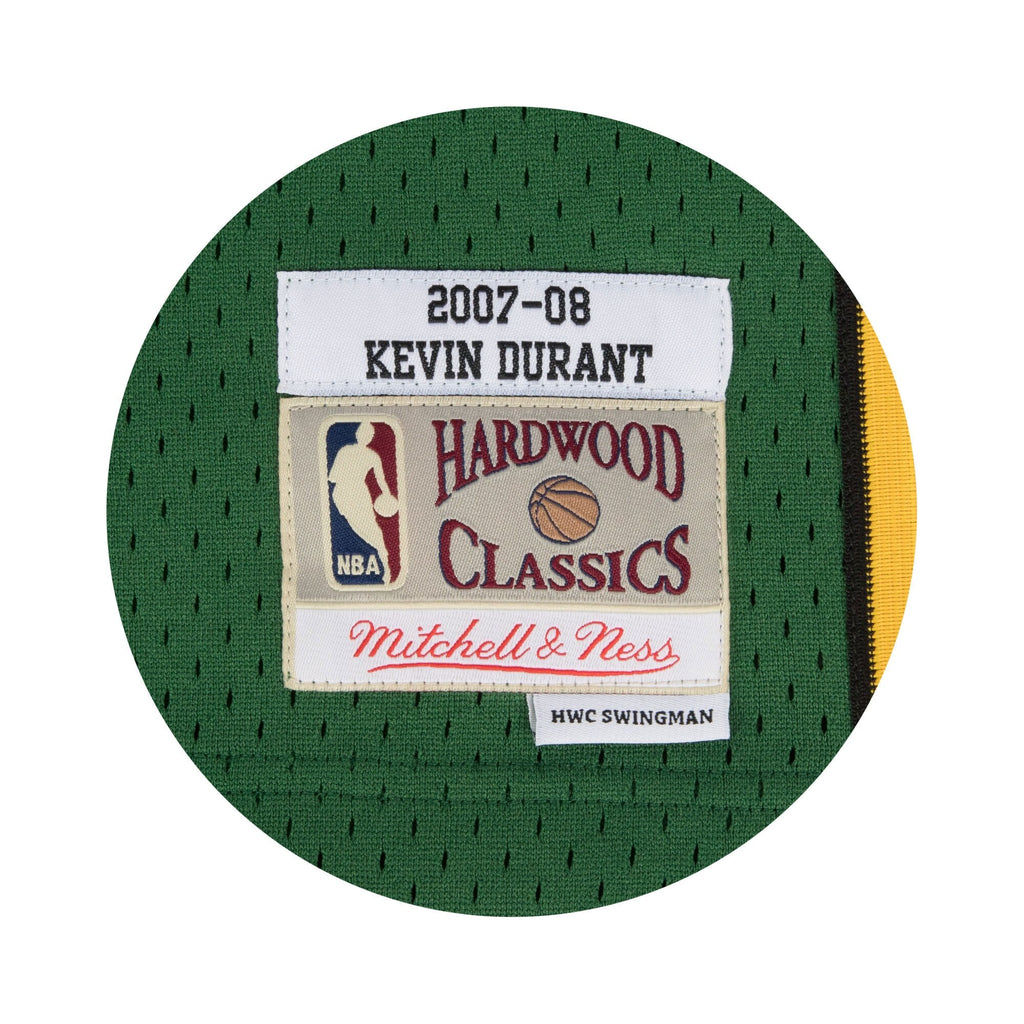 Seattle Supersonics Mitchell & Ness Swingman Jersey Road Kevin Durant 2007-08 product image 4, provided for visual reference