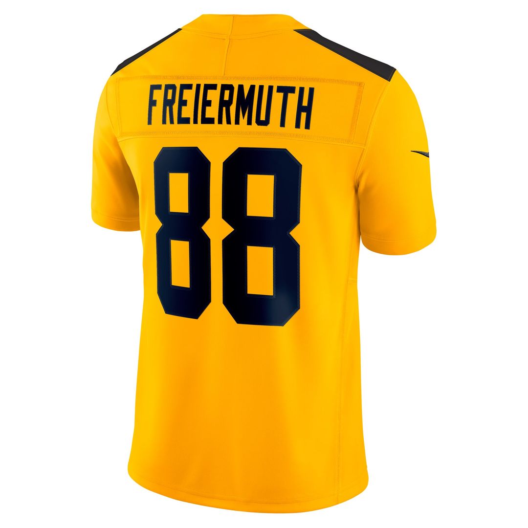Pittsburgh Steelers Pat Freiermuth Nike Gold Alternate Vapor F.U.S.E. Limited Jersey product image 3, provided for visual