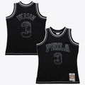 Philadelphia 76ers Mitchell & Ness Allen Iverson 1996 Contrast 2K Swingman Jersey - Black product image 1, provided for