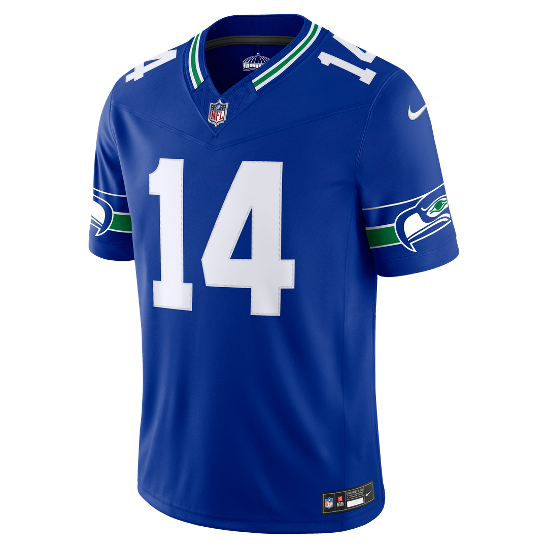 Seattle Seahawks Sam Darnold Nike Royal Alternate Vapor F.U.S.E. Stitched Limited Jersey product image 5, provided for