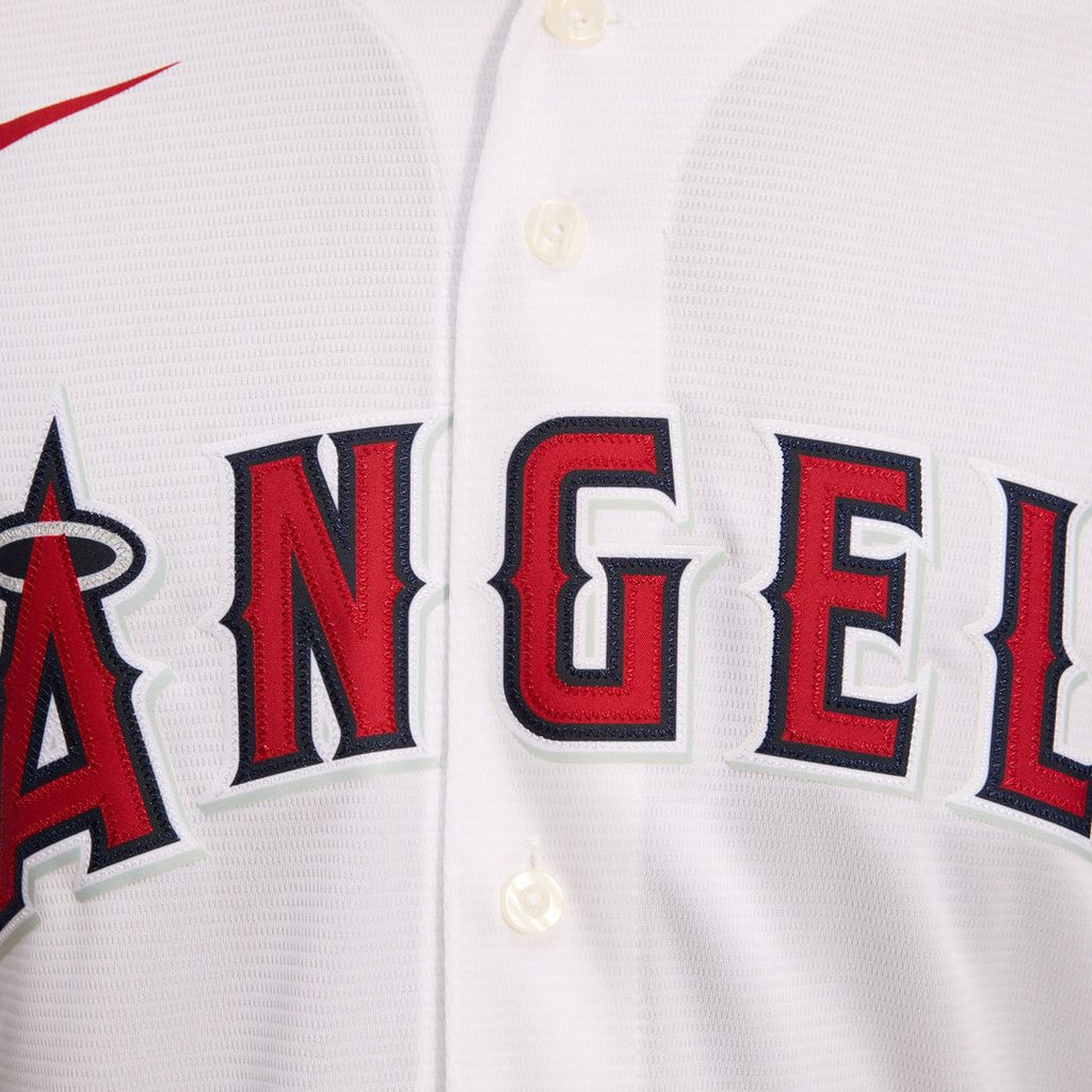 Los Angeles Angels Nike White Home Replica Team Jersey product image 19, provided for visual reference and product detail