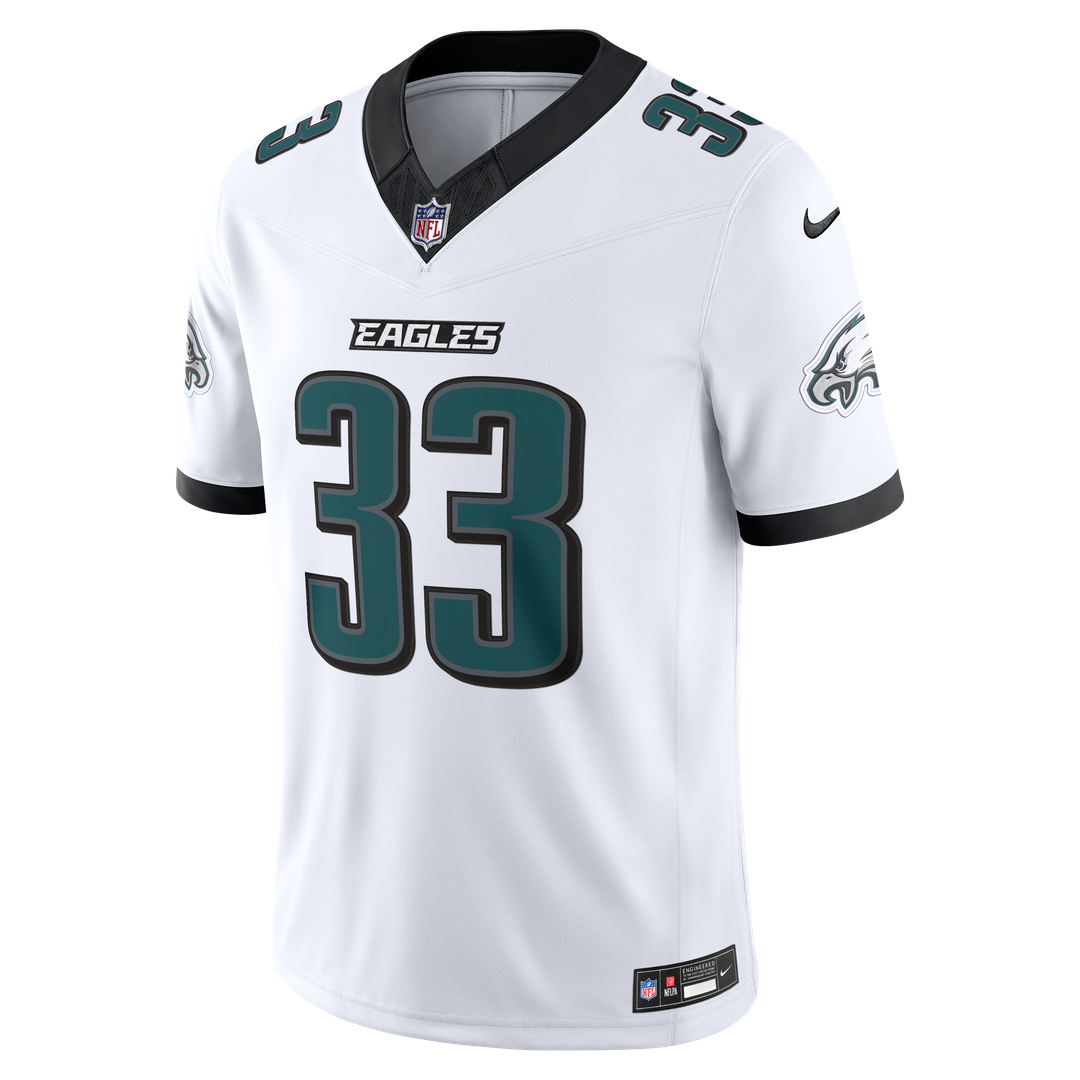 Philadelphia Eagles Cooper DeJean Nike White Vapor F.U.S.E. Stitched Limited Jersey product image 5, provided for visual
