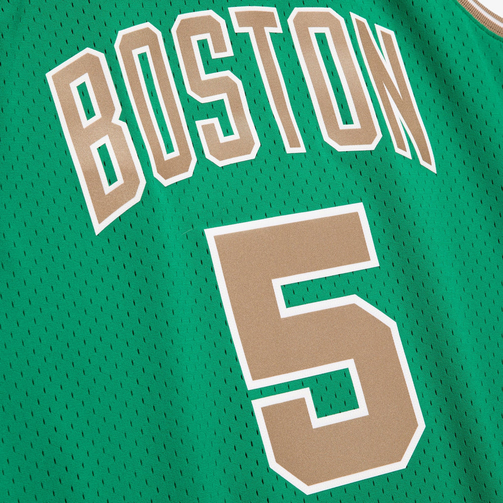 Boston Celtics Mitchell & Ness Kevin Garnett 2007 Swingman Authentic Jersey - Kelly Green product image 5, provided for