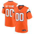 Denver Broncos Nike Orange Team Custom Game Jersey product image 1, provided for visual reference and product detail review