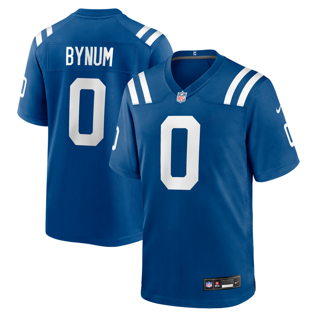 Indianapolis Colts Camryn Bynum Nike Royal Team Game Jersey product image 1, provided for visual reference and product
