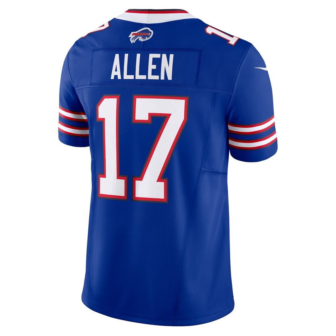 Buffalo Bills Josh Allen Nike Royal Vapor F.U.S.E. Limited Jersey product image 3, provided for visual reference and product