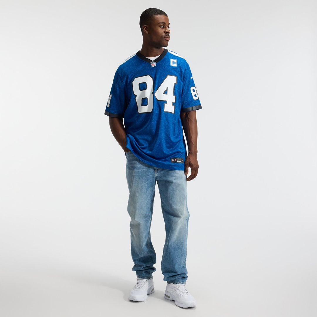 Indianapolis Colts Tyler Warren Nike Heather Royal Alternate 2 Indiana Nights Game Jersey product image 4, provided for