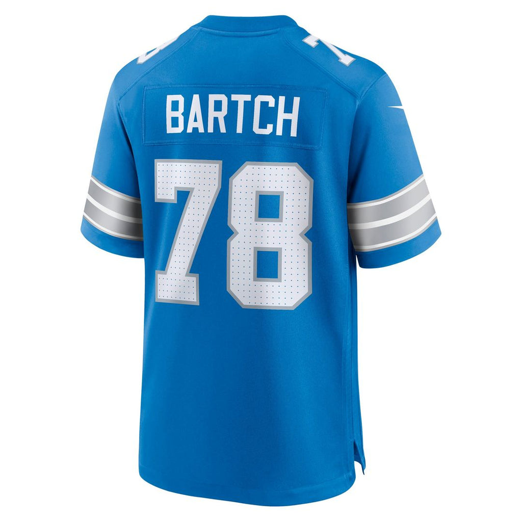 Detroit Lions Ben Bartch Nike Blue Team Game Jersey product image 3, provided for visual reference and product detail review