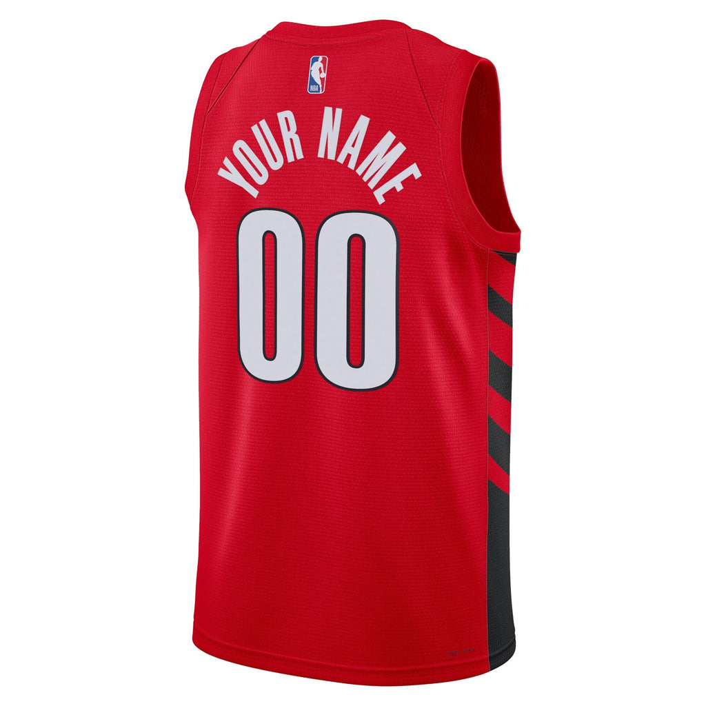 Portland Trail Blazers Jordan Statement Swingman Jersey - Custom - Unisex product image 3, provided for visual reference and
