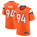 Denver Broncos DeMarcus Ware Nike Orange Team Retired Game Jersey product image 1, provided for visual reference and product