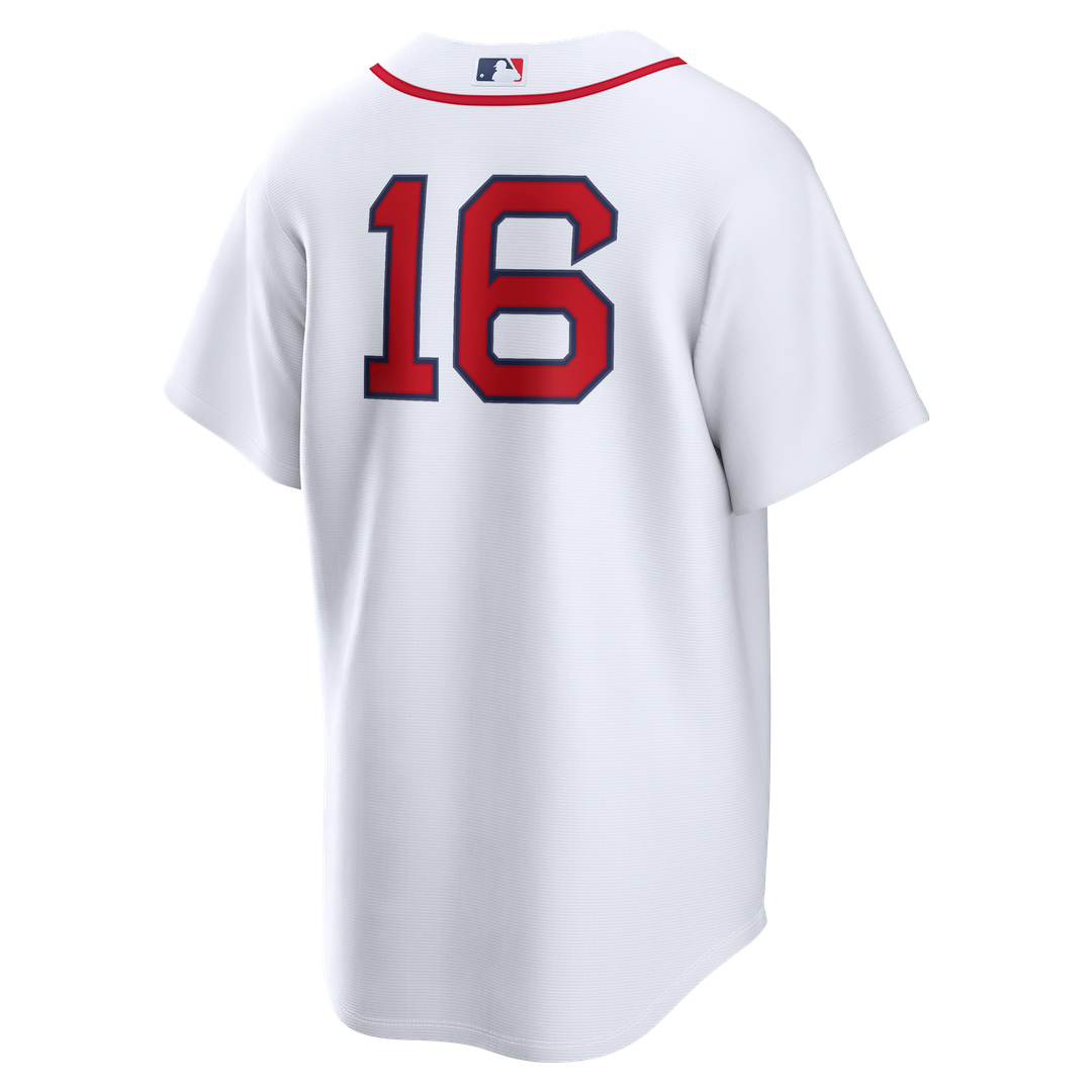 Boston Red Sox Jarren Duran Nike White Home Replica Jersey product image 3, provided for visual reference and product detail