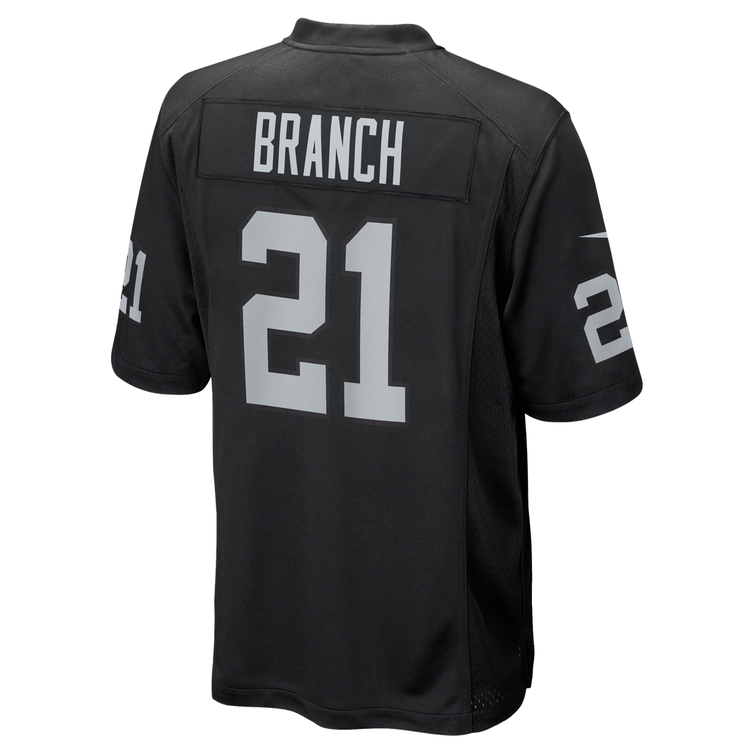 Las Vegas Raiders Cliff Branch Nike Black Retired Player Game Jersey product image 3, provided for visual reference and