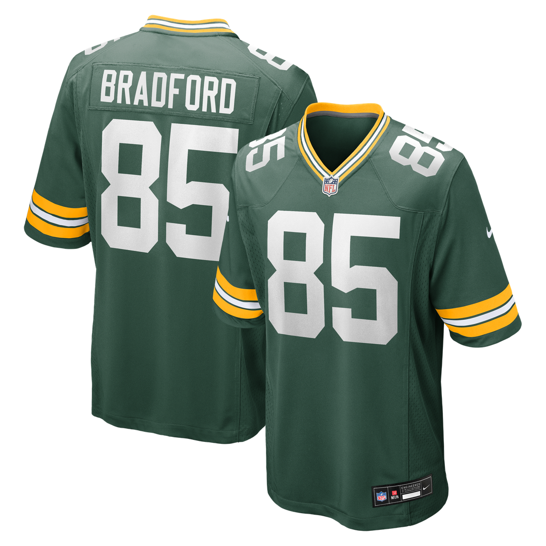 Green Bay Packers Corey Bradford Nike Green Retired Player Jersey product image 1, provided for visual reference and product