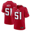 Atlanta Falcons Jared Ivey Nike Red Team Game Jersey product image 1, provided for visual reference and product detail review