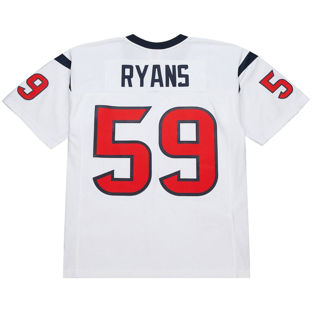 Houston Texans DeMeco Ryans Mitchell & Ness White 2006 Legacy Replica Jersey product image 3, provided for visual reference